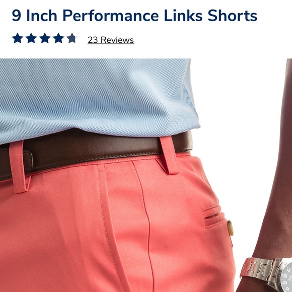 NWOT Vineyard Vines Men’s 9 Inch Performance Links Shorts - Picture 3 of 12